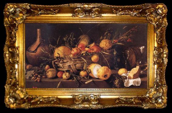 framed  PEREDA, Antonio de Still Life with Frunt, ta009-2